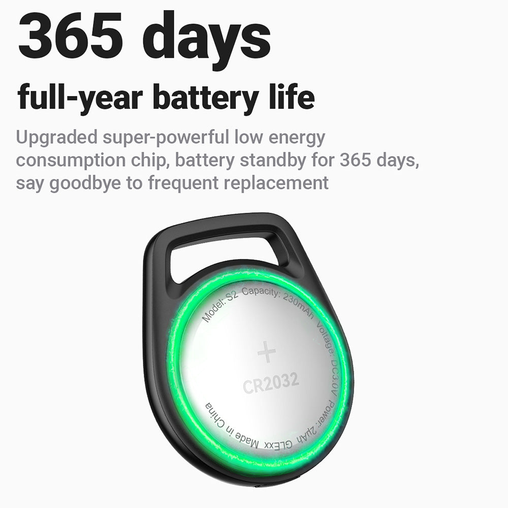ACEFAST S2 Find My Bluetooth Tracker - Black