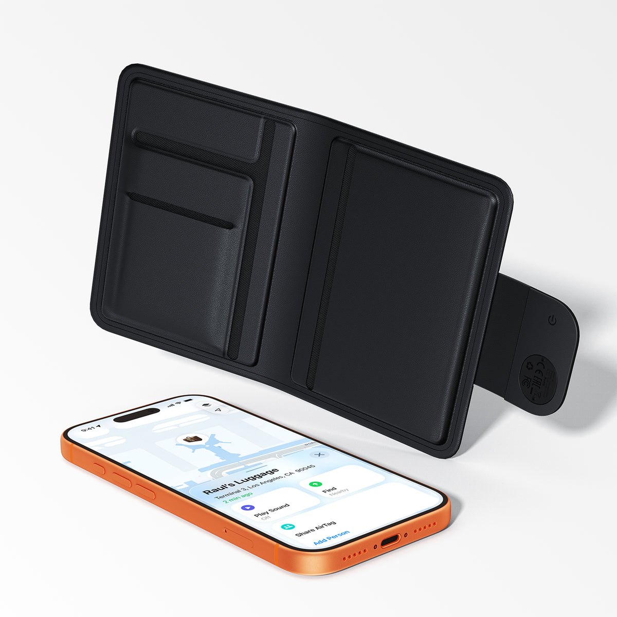 ACEFAST S6 Passport Cover Positioning Device - Black